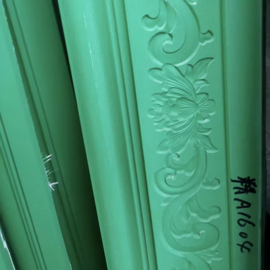 Molde de cornijas de gesso de fibra de vidro para cornijas de gesso