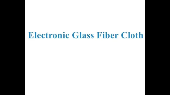 Isolamento de tecido de fibra de vidro 2112, alto